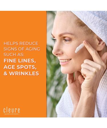 Cleure Sensitive Skin Night Cream with Hyaluronic Acid & Shea Butter - Gluten, Salicylate, Paraben & Fragrance Free - 2 oz - Buy Online on SooperMarket.com