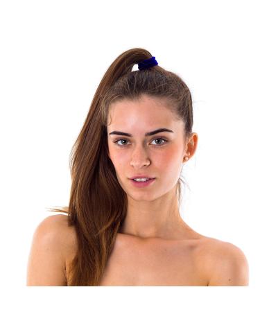 20 Large Stretch Hair Ties for Thick, Heavy, and Curly Hair - Ponytail Holders in Mixed Colors - Buy Online on SooperMarket.com