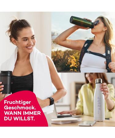 Juizy WoW Sugar-Free Cherry Lemon Syrup - 12 x 65ml | Zero Calories Vegan Beverage Concentrate | Natural Drink Mix - More Juice Less Calories - Buy Online on SooperMarket.com