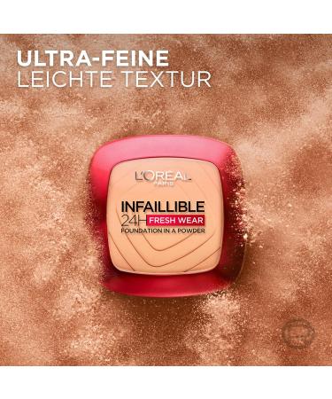 Buy Double Pack Infaillible 24H Fresh Wear Makeup Powder - 130 True Beige | International Shipping Available - Buy Online on SooperMarket.com