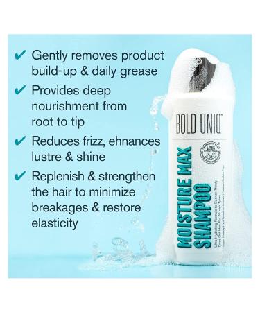 Hydrating Shampoo for Dry Hair - Adds Moisture, Shine, and Repair. Vegan & Cruelty-Free Formula for Colored, Curly, and Frizzy Hair - 8 Fl.Oz - Buy Online on SooperMarket.com