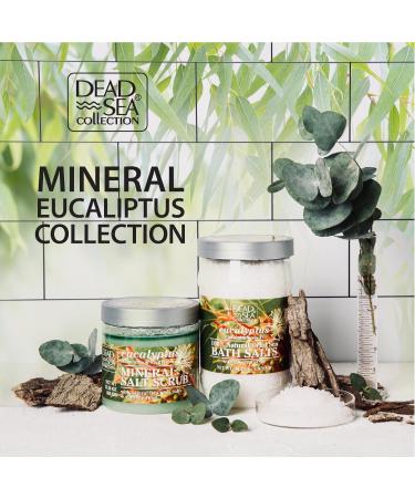 Dead Sea Collection Eucalyptus Bath Salts - 970g Organic Sea Salt for Relaxation & Aromatherapy Spa Experience - Buy Online on SooperMarket.com