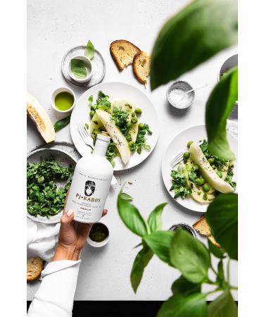 2023 Gold Medal Winner High Phenolic USDA Organic Greek Extra Virgin Olive Oil 16.9 oz Bottle - Vegan Cold Extracted from Greece - Koroneiki Variety by PJ KABOS Family Reserve - Buy Online on SooperMarket.com