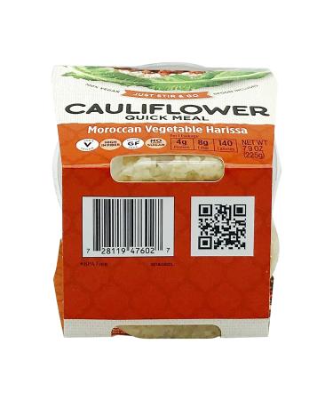 Kitchen & Love Moroccan Vegetable Harissa Cauliflower Quick Meal - Single Pack - Buy Online on SooperMarket.com