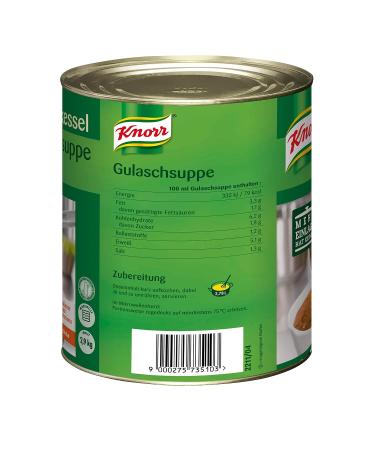 Knorr Meisterkessel Goulash Soup - Ready to Serve Authentic Taste | 2.9 kg Pack (Beef 2.78L) - International Shipping Available - Buy Online on SooperMarket.com