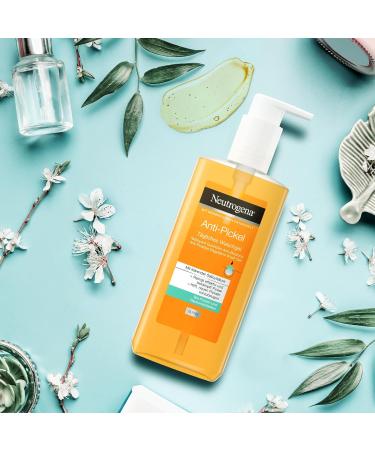 Neutrogena Anti-Pimple Facial Cleanser | Daily Wash Gel with Salicylic Acid | Oil-Free for Impure Skin | 200ml - International Shipping Available - Buy Online on SooperMarket.com