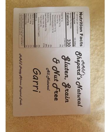 HATF's Shepherd's Natural Ijebu Garri 100% All Natural - 5 lb / 8 oz Bag - Buy Online on SooperMarket.com