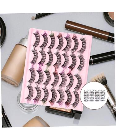 ABOOFAN 14 Pairs False Lashes Fake Eyelashes Individual Lashes Curl Lash Extensions Lash Clusters Cluster Lashes Lash Extensions Clusters Fake Lashes Imitation Extend Multi-layer - Buy Online on SooperMarket.com