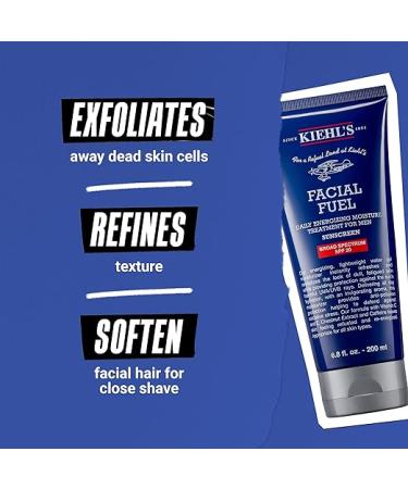 Kiehl's Facial Fuel Moisturizer SPF 20 for Men | Energizing Non-Greasy Hydrating Lotion with Caffeine Vitamin C & E | 2.5 Fl Oz - International Shipping Available - Buy Online on SooperMarket.com