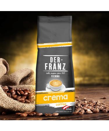 Buy Der-Franz Crema Whole Bean Coffee - 3x500g Pack | International Shipping Available - Buy Online on SooperMarket.com