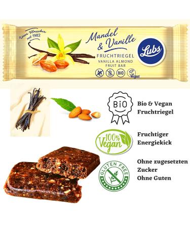 Buy Try Bag - 4x Lubs Bio Fruit Track | Vegan & Organic Fruit Bars for Kids | 14 Delicious Flavors | Healthy Snacks from Controlled Organic Cultivation - Buy Online on SooperMarket.com
