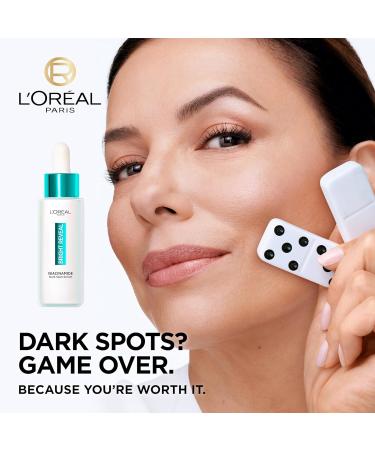 L'Or al Paris Bright Reveal Niacinamide Dark Spot Serum 10% - Visibly Fades Dark Spots, Acne Marks, Sunspots - 50ml - Buy Online on SooperMarket.com