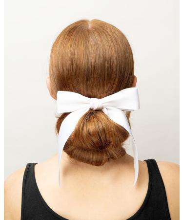 Brushworks Satin Hair Bow Duo Black & White - Buy Online on SooperMarket.com