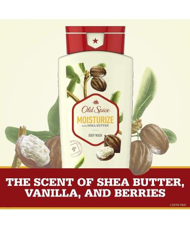 Old Spice Men's Body Wash with Shea Butter - 16 fl oz | Moisturizing Formula - Buy Online on SooperMarket.com