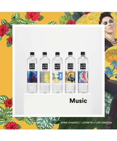 LIFEWTR Premium Purified Water | pH Balanced with Electrolytes | 16.9 Fl Oz (Pack of 6) - Buy Online on SooperMarket.com