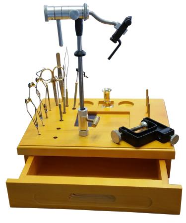 Wooden Fly Tying Kit Ez Vise (Z791B)
