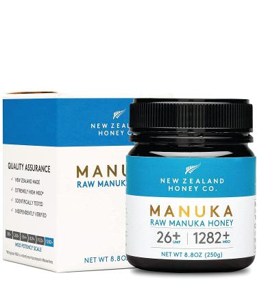 Buy New Zealand Honey Co. Raw Manuka Honey UMF 26+ | MGO 1282+ - 8.8oz | Premium Quality - Buy Online on SooperMarket.com