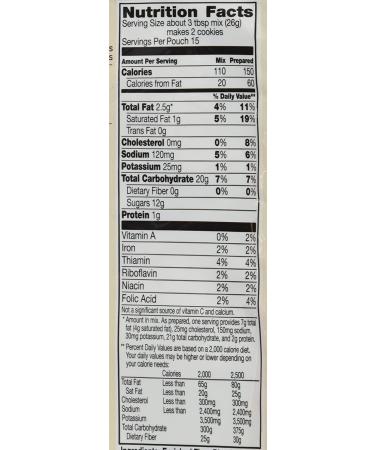 Betty Crocker White Chip Macadamia Cookie Mix 14 Oz (3 Pack) - Delicious Homemade Cookies - Buy Online on SooperMarket.com