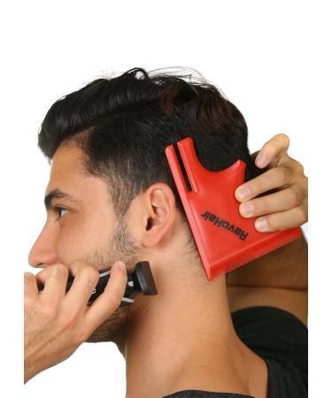 RevoHair & RevoNeck Haircut Tools - Precision Hairline Shaping Template Set for Perfect Edge Up & Grooming | Universal Barber Supplies - Buy Online on SooperMarket.com