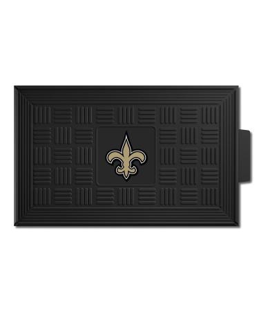 FANMATS NFL Men,Unisex-Adult,Women Medallion Door Mat New Orleans Saints 19.5" x 31.25" Team Colors