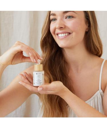 Ecodrop Matrixyl 3000 & Hyaluronic Acid Serum - 30ml | Powerful & Advanced Rose-Scented Daily Anti-Ageing & Anti-Wrinkle Facial Skin Repair Treatment with Vitamin C | Vegan & Cruelty-Free Skincare - Buy Online on SooperMarket.com