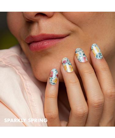 MOYOU LONDON Gel Nail Strips Set | 20 Pc. Semi Cured Gel Wraps + Free UV Lamp | Easy Apply & Remove for Salon-Quality Manicure - Buy Online on SooperMarket.com