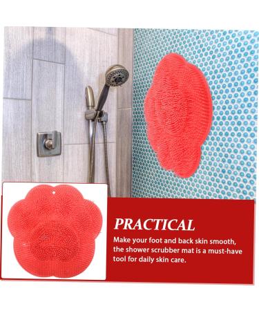 Beavorty Lazy Back Rub Pad Foot Massager Foot Brush Cleaner Skin Cleaning Scrubber Pink - Buy Online on SooperMarket.com