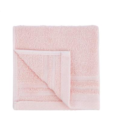 Amazon Basics 12-Pack Washcloths in Carnation Blush - Cosmetic Friendly - Buy Online on SooperMarket.com