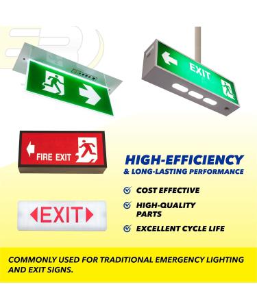 Buy Exell Emergency Lighting Battery for Lithonia D-AA650BX4 | Long-Lasting Replacement for Lithonia Models - Buy Online on SooperMarket.com