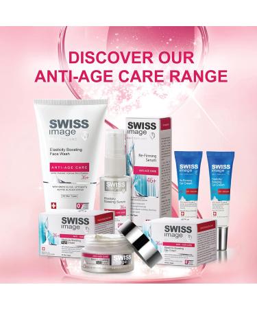 SWISS IMAGE ANTI-AGE 46+ Firming Under-Eye Cream 15ml | Paraben-Free & Mineral Oil-Free - Shop Internationally! - Buy Online on SooperMarket.com