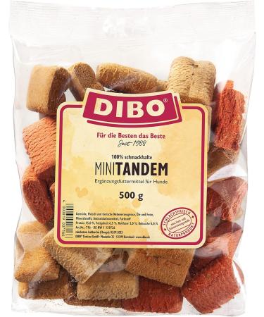 Dibo Mini-Tandem Cake for Dogs | 500g Healthy Natural Treats | Baked Goods & BARF Dog Food - Buy Online on SooperMarket.com