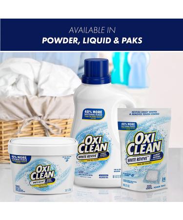OxiClean White Revive 3 lbs - Laundry Whitener & Stain Remover - Buy Online on SooperMarket.com