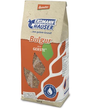 ErdmannHAUSER Grain Products Organic Bulgur from Barley (6 x 500 gr)
