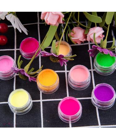 Duufin 54 Colors Nail Powder - Luminous Glitter Halo Pigment for Nail Art, Body & Craft - Buy Online on SooperMarket.com