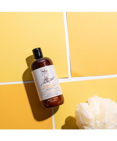 Soapbox Vanilla & Lily Blossom Body Wash 16oz (Pack of 3) - Moisturizing Cleanser with Aloe Vera & Shea Butter | Paraben, Gluten, Silicone Free - Vegan & Cruelty-Free - Buy Online on SooperMarket.com