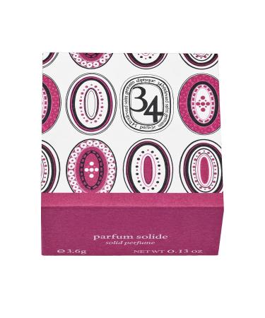 Diptyque 34 Solid Perfume 3.6 g / 0.13 oz Complex signature scent with notes of blackcurrant leaves damp moss spice and sun-dried fig 0.13 Ounce (Pack of 1) - Buy Online on SooperMarket.com