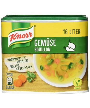 Knorr - Vegetable Broth (Gem se Bouillon) | Total Weight 320 Grams