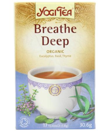 Yogi Tea Breathe Deep - Organic - 6 X 17 Bags
