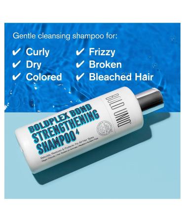 BOLD UNIQ Purple Hair Mask & BoldPlex 4 Bond Strengthening Protein Shampoo Bundle - For Blonde, Platinum, Bleached, Silver, Gray Hair - Remove Yellow Tones, Condition Dry Hair - Buy Online on SooperMarket.com