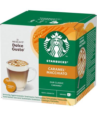 Nescaf Dolce Gusto Starbucks Caramel Macchiato Set of 3 Latte Macchiato with Caramel Coffee Capsule Roasted Coffee 3 x 12 Capsules - Buy Online on SooperMarket.com
