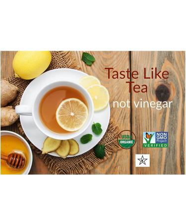Organic Apple Cider Vinegar Tea Pods with The Mother by Mother Earth Essentials - My Main Squeeze Orange Peel Basil - 12 Single Serving Pods - Keurig Compatible - Buy Online on SooperMarket.com