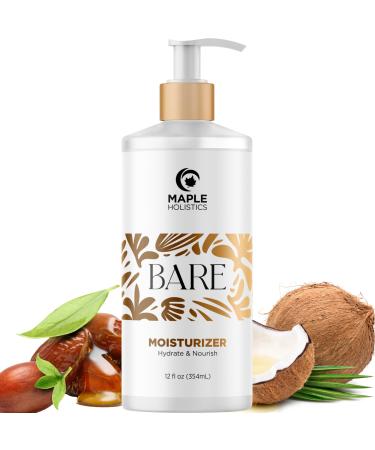 Bare After Shave Lotion for Women - Deep Hydration Wet Skin Moisturizer in Shower Lotion for Silky Smooth Skin with Shea Butter Jojoba Oil & Aloe Vera - In Shower Body Lotion Aftershave for Women