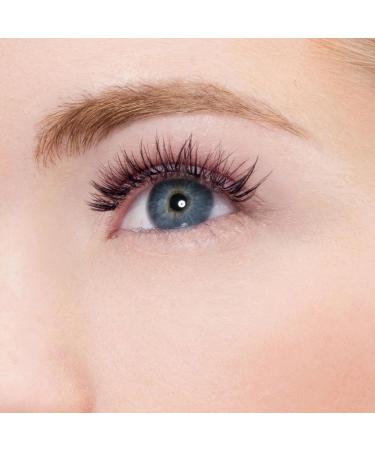 KISS True Volume False Eyelashes - Ritzy 14mm 100% Natural Hair Tapered End Contact Lens Friendly Easy Application Reusable Strip Lashes - Buy Online on SooperMarket.com