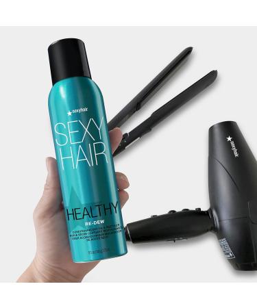 SexyHair Healthy Re-Dew Conditioning Dry Oil and Restyler 5.1 Oz | Moisture Smoothness Manageability and Shine | Tames Frizz | All Hair Types - Buy Online on SooperMarket.com