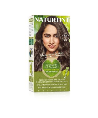 Naturtint Permanent Hair Color 6A Dark Ash Blonde (Pack of 1)  Ammonia Free  Vegan  Cruelty Free  up to 100% Gray Coverage  Long Lasting Results