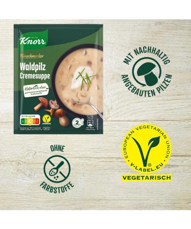 Knorr Gourmet Forest Mushroom Cream Soup - 16 Pack No Additives or Dyes - Delicious & Authentic Flavor - Buy Online on SooperMarket.com