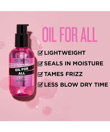 Redken Oil for All Hair Types 3.4 Fl Oz - Multi Benefit Hair Oil (Pack of 1) - Buy Online on SooperMarket.com