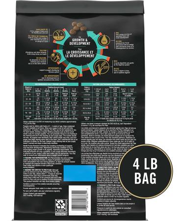 Purina Pro Plan Sensitive Skin & Stomach Puppy Food - Salmon & Rice 4 lb. Bag - Buy Online on SooperMarket.com