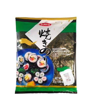 SuKina Roasted Seaweed for Sushi 25 g