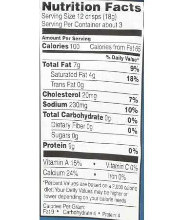 ParmCrisps Original Flavor 1.75 oz - Crispy Parmesan Cheese Snack - Buy Online on SooperMarket.com